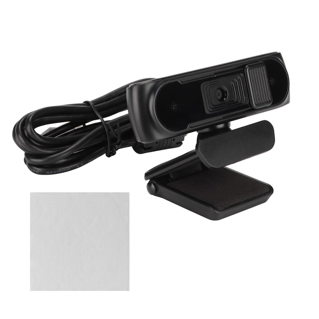 HD-verkkokamera 1080P automaattitarkennus Plug and Play -tietokonekamera mikrofonilla online-oppimiseen opetuskokoukseen musta hinta ja tiedot | Videokamerat | hobbyhall.fi