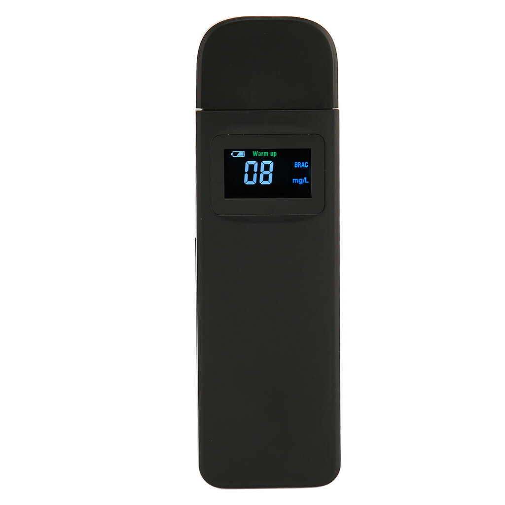 Breath Alcohol Tester Kosketusvapaa Erittäin tarkka kannettava pieni alkoholitesteri digitaalisella LCD-näytöllä hinta ja tiedot | Alkometrit | hobbyhall.fi