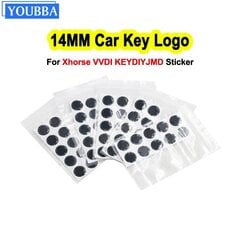 14MM 5/20PCS KD auton avaimen logo Chevrolet/Mitsubishi/Seat/Fiat/Suzuki/SANGYONG/Subaru Epoksitarralle hinta ja tiedot | Lisätarvikkeet autoiluun | hobbyhall.fi