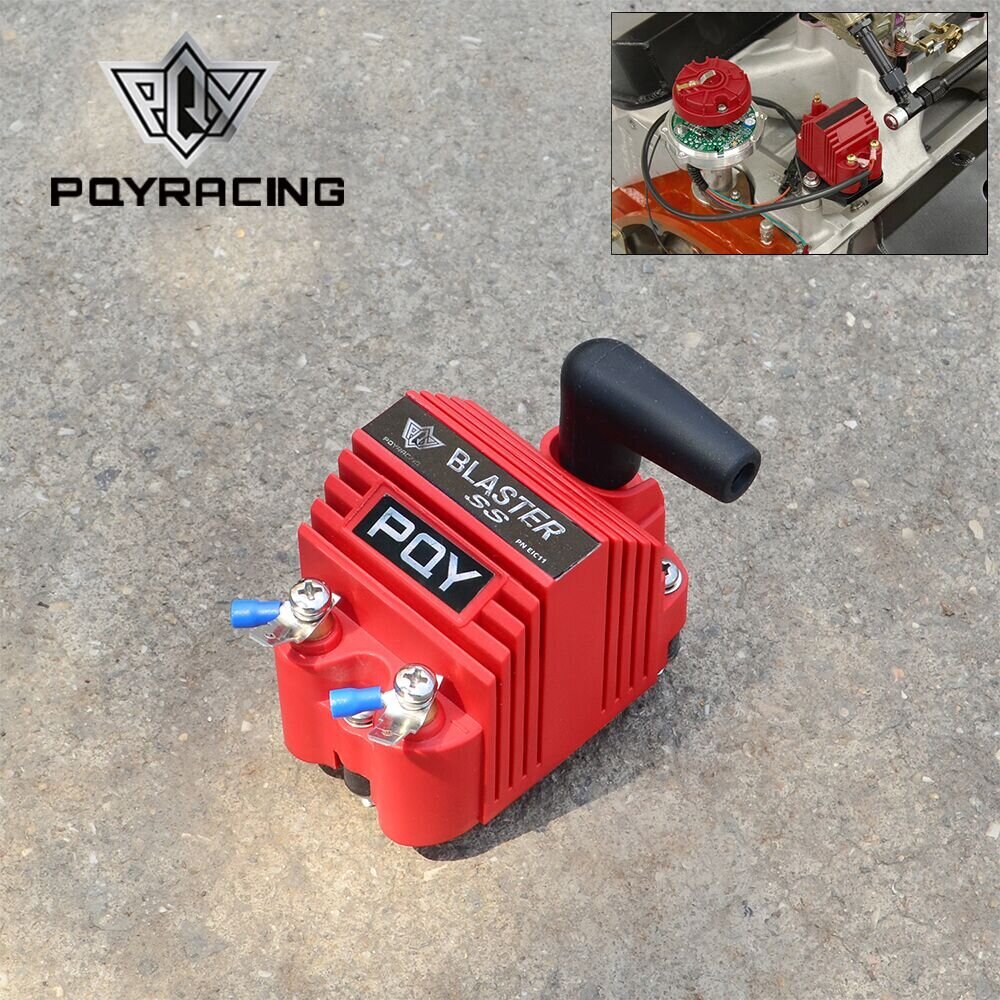 PQY Universal Blaster Ss 12V korkean tehon ulkoinen uros E-ydin sytytyspuola Sarjoilla sovitin PQY-EIC00-K hinta ja tiedot | Lisätarvikkeet autoiluun | hobbyhall.fi