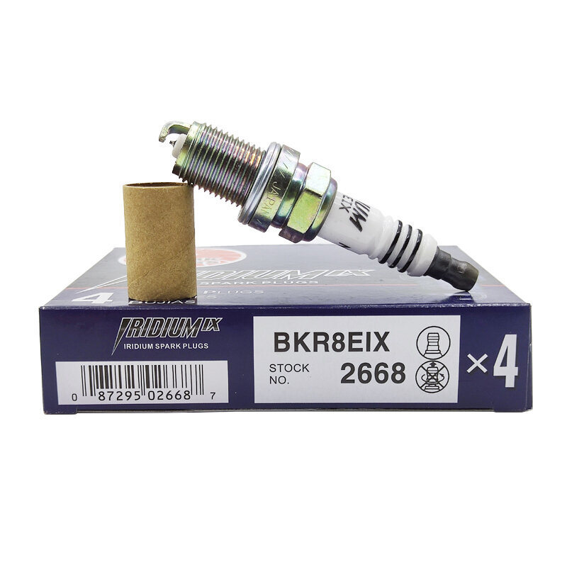 4kpl BKR8EIX 2668 Iridium IX Sytytystulppa Audi Volkswagen A3 A4 A5 CC TT TTS Tiguan Passat Jetta Tulpat hinta ja tiedot | Lisätarvikkeet autoiluun | hobbyhall.fi