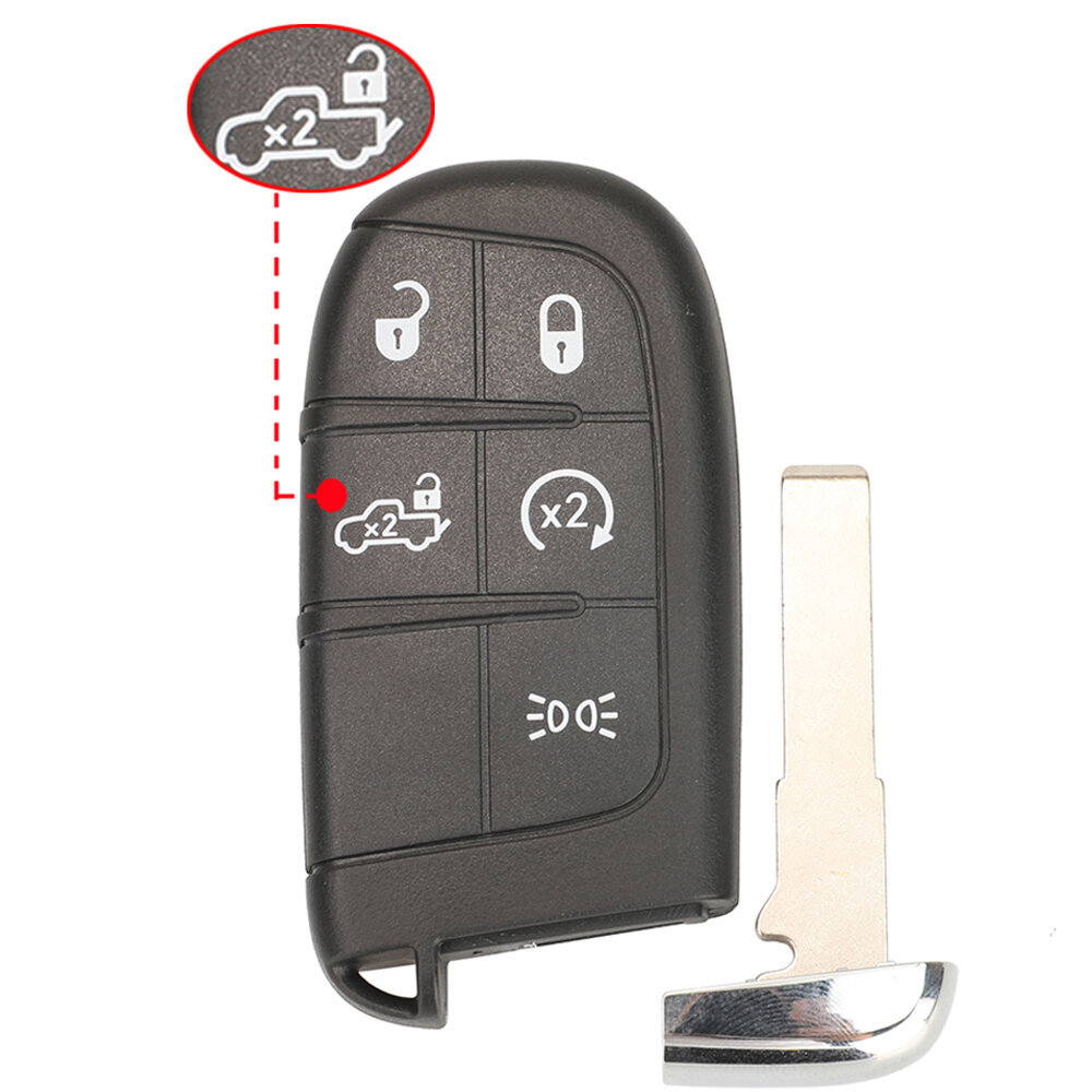 3/4/5BTN vaihtokaukosäätimen Smart Key Shell for Fiat 500 500L 500X Toro 2016 2017 2018 2019 auton avainkotelo SIP22 terä hinta ja tiedot | Lisätarvikkeet autoiluun | hobbyhall.fi