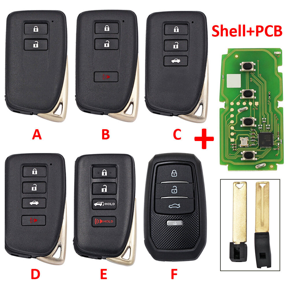 XM38 Smart Key XSTO01EN Yleiskauko-avain 8A 4D 4A Toyotalle Lexukselle Päivitetty versio XM Keystä XSTO00EN hinta ja tiedot | Lisätarvikkeet autoiluun | hobbyhall.fi