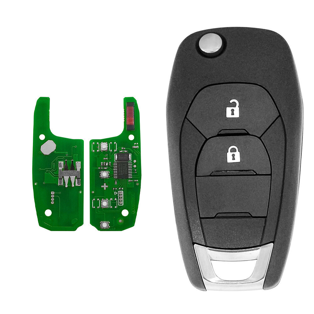 2/3/4-painikkeinen auton kauko-avain ID46 Chip 315/433Mhz Chevrolet Cruze Avo Colorado Trailblazer Onix Tracker Smart Flip Key -avain hinta ja tiedot | Lisätarvikkeet autoiluun | hobbyhall.fi