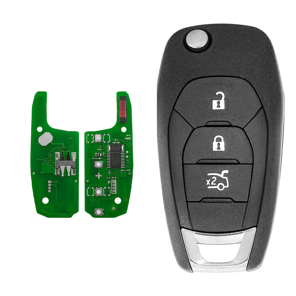 2/3/4-painikkeinen auton kauko-avain ID46 Chip 315/433Mhz Chevrolet Cruze Avo Colorado Trailblazer Onix Tracker Smart Flip Key -avain hinta ja tiedot | Lisätarvikkeet autoiluun | hobbyhall.fi