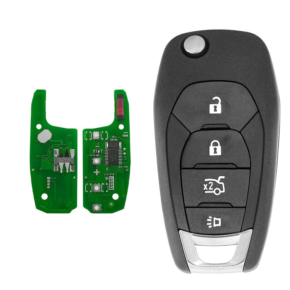 2/3/4-painikkeinen auton kauko-avain ID46 Chip 315/433Mhz Chevrolet Cruze Avo Colorado Trailblazer Onix Tracker Smart Flip Key -avain hinta ja tiedot | Lisätarvikkeet autoiluun | hobbyhall.fi