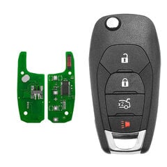 2/3/4-painikkeinen auton kauko-avain ID46 Chip 315/433Mhz Chevrolet Cruze Avo Colorado Trailblazer Onix Tracker Smart Flip Key -avain hinta ja tiedot | Lisätarvikkeet autoiluun | hobbyhall.fi