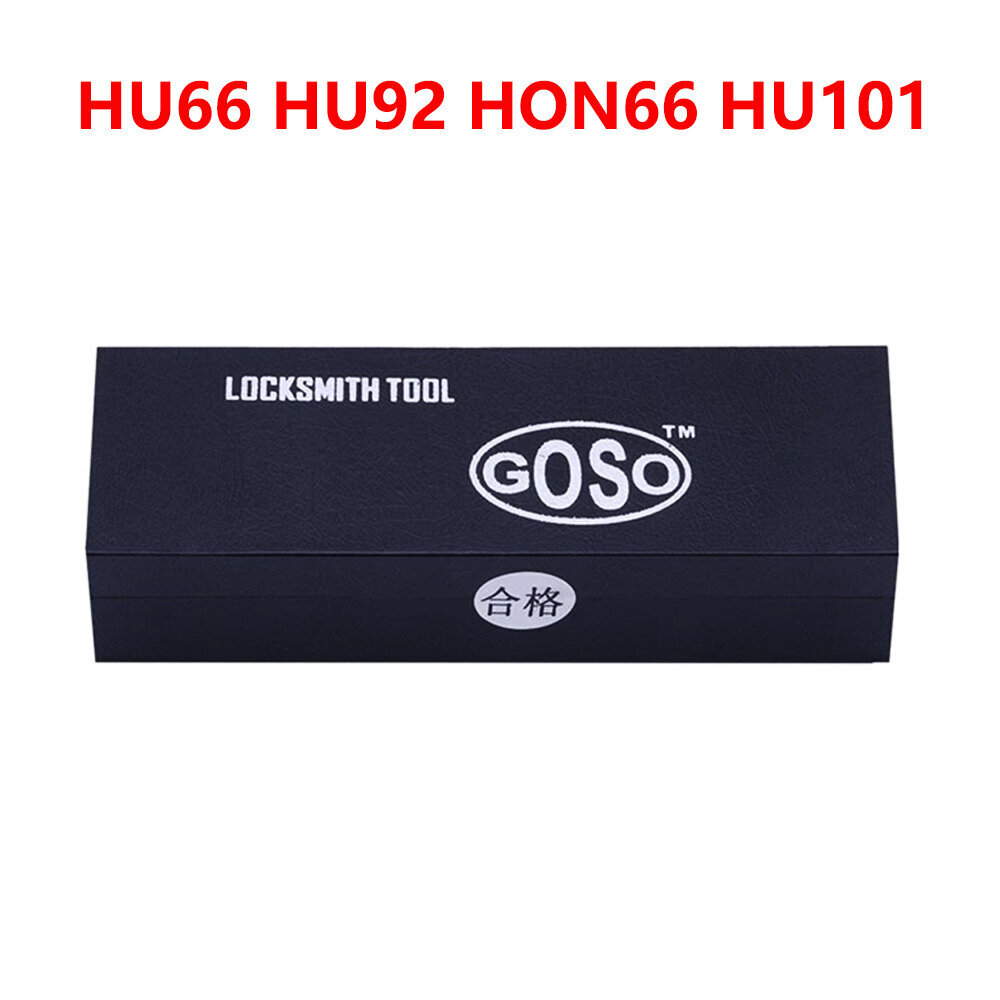 GOSO Inner Groove lukkosepänpoiminta HU66 HU92 HON66 HU101 HU64 HU100 lukkosepän työkalut BMW:lle, FORDille, peugeotille jne. hinta ja tiedot | Lisätarvikkeet autoiluun | hobbyhall.fi