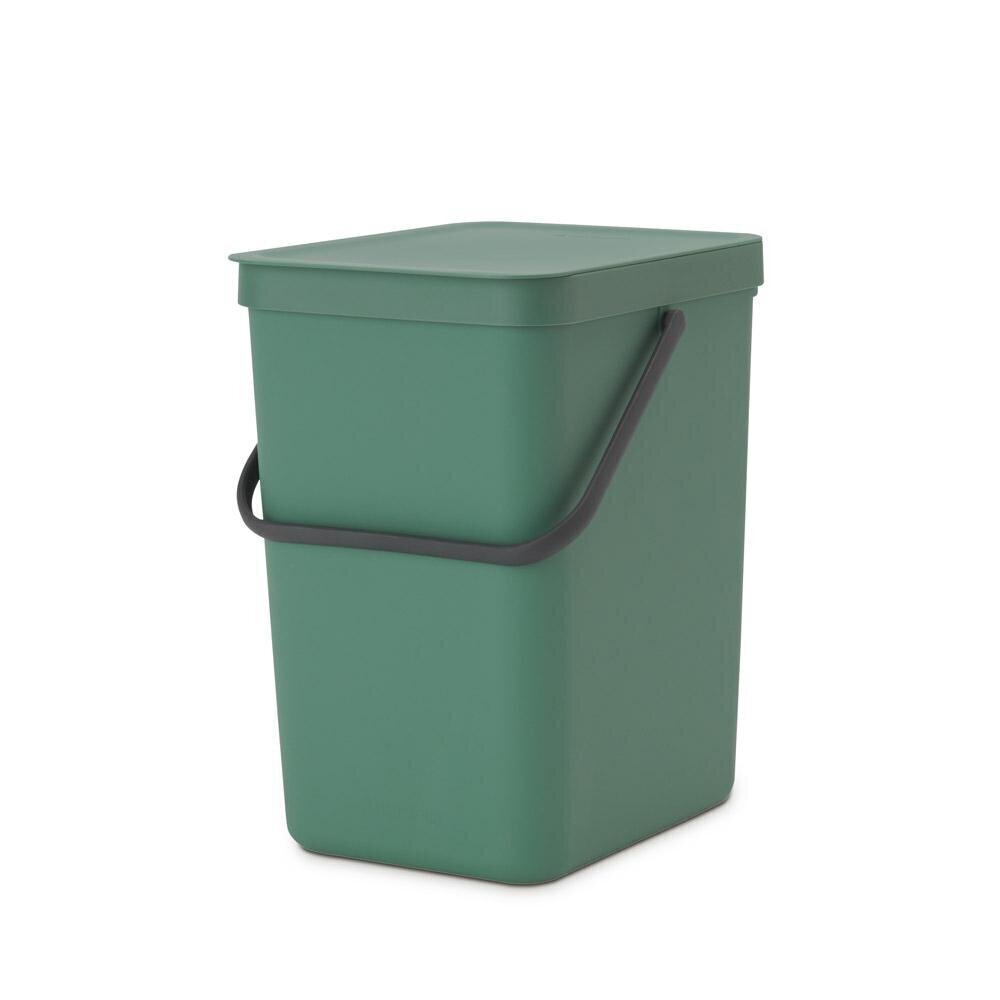 Brabantia Sort & Go roska-astia 25L, Fir Green hinta ja tiedot | Roska-astiat | hobbyhall.fi