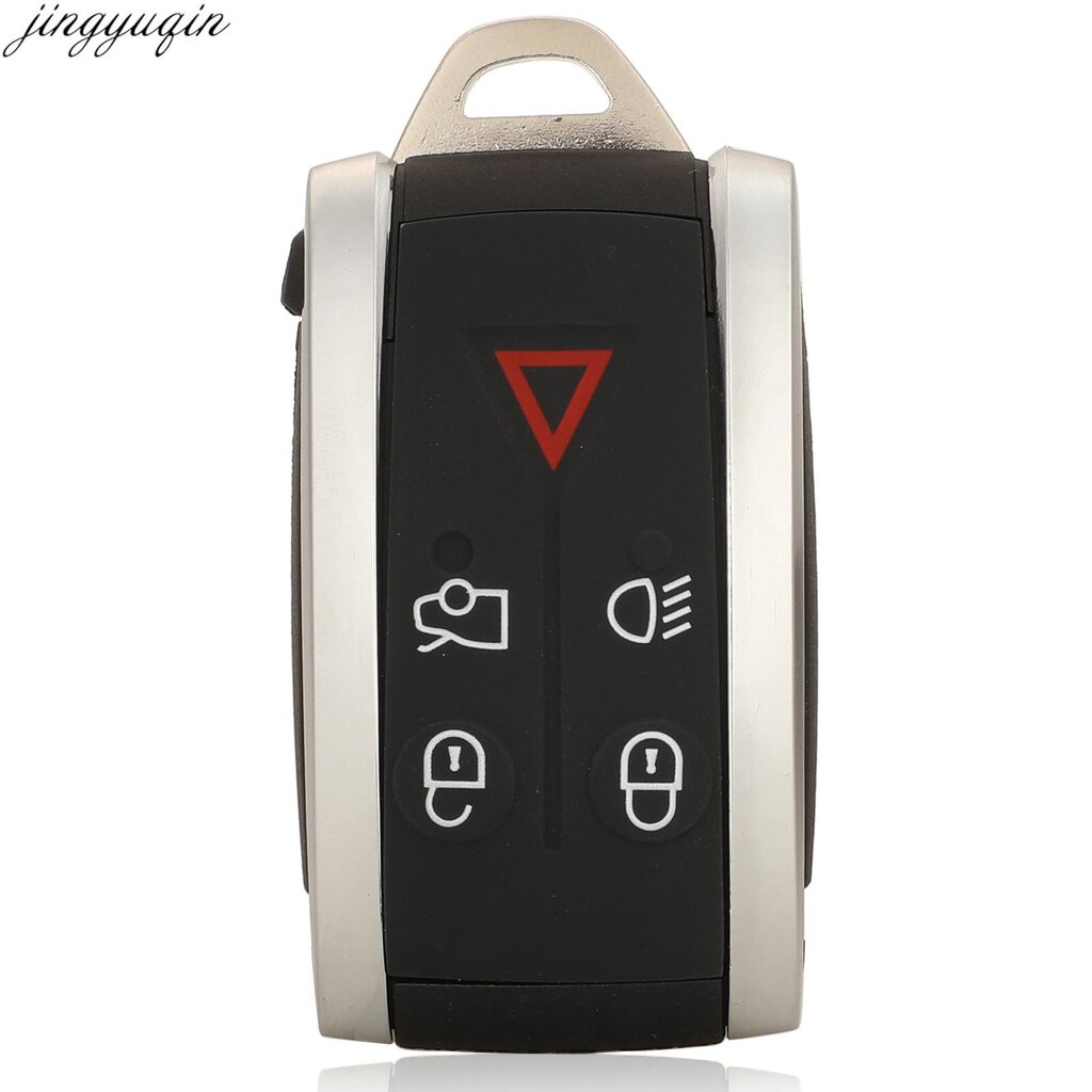 Jaguar X XF JF XJ XE XJL F-PACE XK XKR 5 painiketta Smart Keyless Entry -kaukosäätimen auton avainkotelo Fob Shell -terä hinta ja tiedot | Lisätarvikkeet autoiluun | hobbyhall.fi