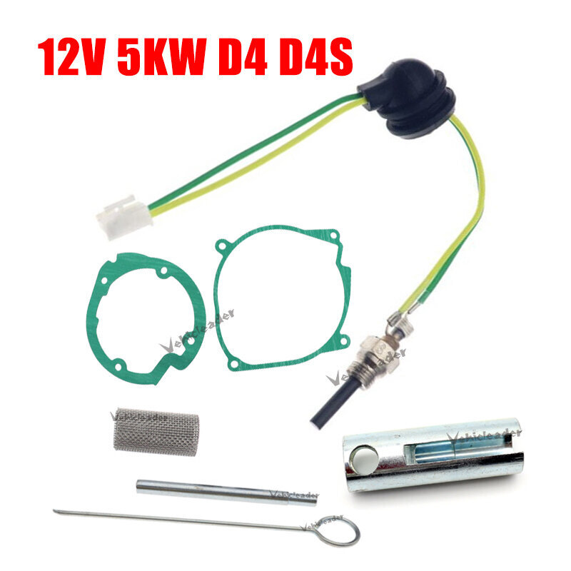 12V 88W-98W Auton Kuorma-auton Pysäköintilämmitin Keraaminen Pin Hehkutulppa Sopiva Eberspacher D2 D4 D4S Ilmadiesel pysäköintilämmittimen osa + jakoavain hinta ja tiedot | Lisätarvikkeet autoiluun | hobbyhall.fi