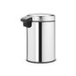 Brabantia NewIcon roska-astia 3L, seinäkiinnitys, Brilliant Steel hinta ja tiedot | Roska-astiat | hobbyhall.fi