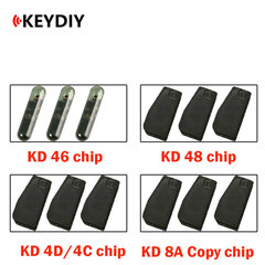 10 kpl KD Super Chip Chip KD 4D/4D KD 48 KD 46 Kopiotransponderi KDX2-avainohjelmalle Auton avainsirut Autotarvikkeet hinta ja tiedot | Lisätarvikkeet autoiluun | hobbyhall.fi