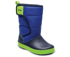 Crocs™ lasten vapaa-ajan kengät Lodgepoint Snow Boot Kid's, sininen hinta ja tiedot | Lasten talvikengät | hobbyhall.fi