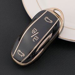 (ilman avainnippua D1) 2022 uuden auton avainkotelon tarvikkeet mallille 3 / Y Smart Key Cover TPU Täysi surround-suojakuori avaimenperällä hinta ja tiedot | Lisätarvikkeet autoiluun | hobbyhall.fi