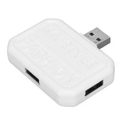 3 in 1 USB C -keskittimen telakointiasema monitoiminen moniporttinen kannettava USB A - USB3.0 ja 2 USB2.0 -telakointiasema, valkoinen hinta ja tiedot | Muistitikut | hobbyhall.fi