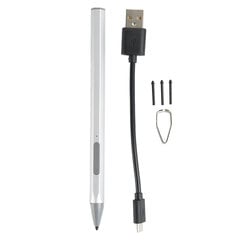 Tablet Stylus Pen Microsoft Pro7:lle 6 5 4 3 X kannettavalle tietokoneelle Book for Studio for 3 Go, 3 vaihdettavalla kärjellä Stylus Pen hopea hinta ja tiedot | Muistitikut | hobbyhall.fi