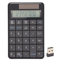 Laskin numeronäppäimistö Laskin toiminto 29 näppäintä 2,4 GHz langaton USB Plug and Play Ergonominen muotoilu Langaton numeronäppäimistö hinta ja tiedot | Muistitikut | hobbyhall.fi