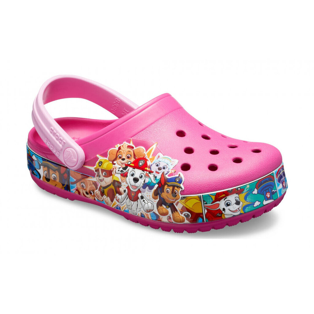 Crocs™ lasten vapaa-ajan kengät Funlab Ryhmä Hau Band Clog Kid's, fuksia 28 hinta ja tiedot | Lasten pistokkaat | hobbyhall.fi