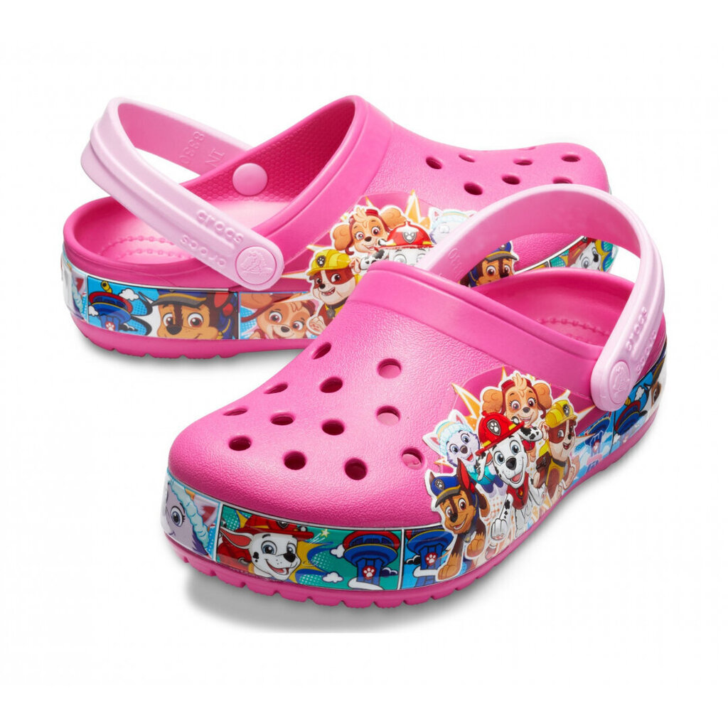 Crocs™ lasten vapaa-ajan kengät Funlab Ryhmä Hau Band Clog Kid's, fuksia 28 hinta ja tiedot | Lasten pistokkaat | hobbyhall.fi