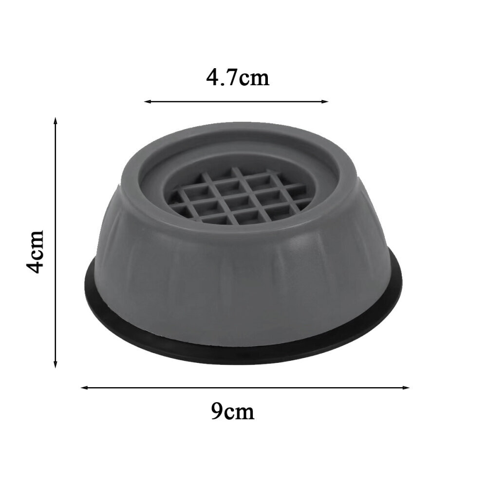 Pesukoneet, 4kpl 9cm Anti-Vibration Washer jalkatyynyt, melua vaimentava hinta ja tiedot | Pyykinpesukoneet | hobbyhall.fi