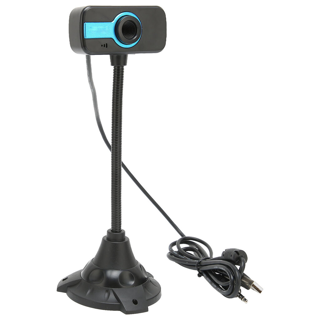 Verkkokameran manuaalinen tarkennus Teräväpiirtolaatuinen CMOS-anturi 640x480DPI USB-verkkokamera mikrofonilla Live Broadcast Office hinta ja tiedot | Web-kamerat | hobbyhall.fi