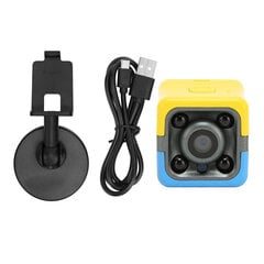 Toimintakamera vedenpitävä silmukkatallennus Full HD 1080P automaattinen tunnistus Night Vision DV-videokamera Sininen keltainen hinta ja tiedot | Videokameran lisätarvikkeet | hobbyhall.fi