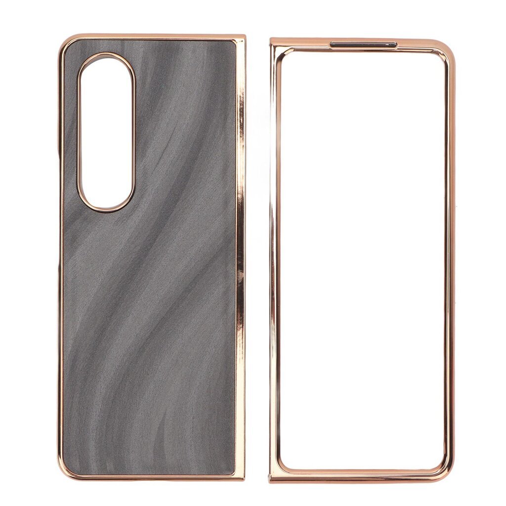 Puhelinkuori Nano Galvanoitu naarmuuntumaton Galaxy Texture -puhelimen suojakuori Samsung Galaxy Z Fold 4 Harmaa hinta ja tiedot | Puhelimen lisätarvikkeet | hobbyhall.fi