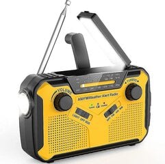 Aurinkoradio, Am/fm Kannettava kampiradio hätäradio 4000mah hinta ja tiedot | Kelloradiot ja herätyskellot | hobbyhall.fi