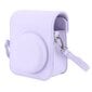 Mini Instant Camera Suojalaukku PU-kamerakotelo säädettävällä olkahihnalla Fujifilm Instax Mini 12 -kameralle, violetti hinta ja tiedot | Kameralaukut | hobbyhall.fi