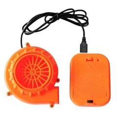 Minituulettimen puhallin USB-lataus Mini Blow Up -puhallin akkulaatikolla puhallettavalle pelivaatteelle, joka sopii oranssipuhaltimelle hinta ja tiedot | Kuumailmapuhaltimet | hobbyhall.fi