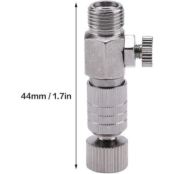 Airbrush Disconnect metalliliitin, 4 X 1/8" uros-naarasliitin Airbrush-ilmakompressorin liittämiseen hinta ja tiedot | Puutarhatyökalut | hobbyhall.fi