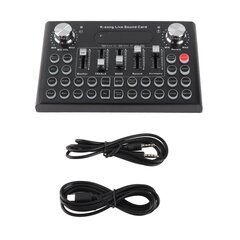 Sound Mixer Compact 820mah 18 kpl erikoistehostepainikkeet 5 kpl äänipainikkeet 7 kpl toimintopainikkeet Live-äänikortti karaokekeskusteluun hinta ja tiedot | Sähkövatkaimet ja maidonvaahdottimet | hobbyhall.fi