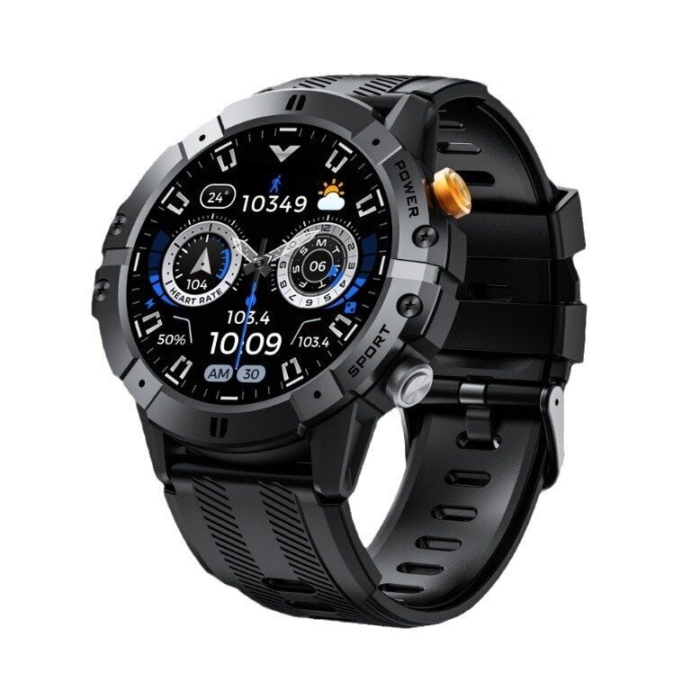 C29 Outdoor Triple Proof Sports Smart Watch 1,52 tuuman HD Bluetooth Call -sykeunimittarikello hinta ja tiedot | Miesten kellot | hobbyhall.fi