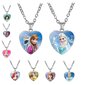 Frozen 2 kaulakoru Anime Lasten sarjakuva Elsa Prinsessa Anna Sydämenmuotoinen Figuuri Riipus Tyttö Asusteet Lapset Lahjat hinta ja tiedot | Kaulakorut | hobbyhall.fi