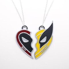 Uusi henkilökohtainen Deadpool 3 -elokuva, joka on johdettu ympäröivästä Wolverine Best Friends -kaulakorulahjasta hinta ja tiedot | Kaulakorut | hobbyhall.fi