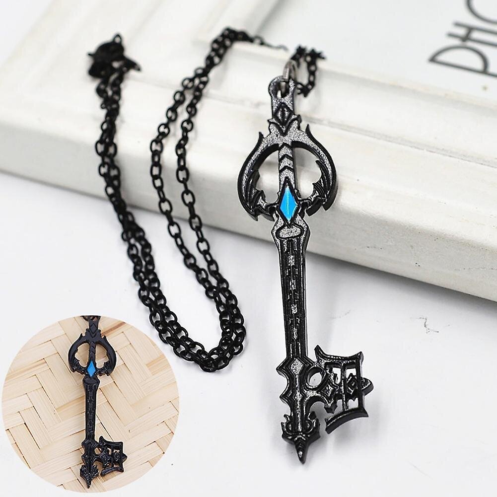 Kingdom Hearts Oblivion Keyblade Pendant Anime Kaulakoru Lahja Miesten Naisten Korut hinta ja tiedot | Kaulakorut | hobbyhall.fi