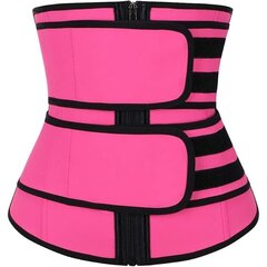 Women Waist Trainer Neopreeni Vetoketju Double Belt Workout zdq hinta ja tiedot | Kannettavien tietokoneiden lisätarvikkeet | hobbyhall.fi