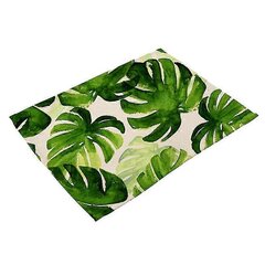 Pohjois-Euroopan tyyliset pöytämatot Green Leaf -pöytämatot Creative Placemat lämpöeristetty matto (mp0001-1) hinta ja tiedot | Pöytäliinat, tabletit ja lautasliinat | hobbyhall.fi