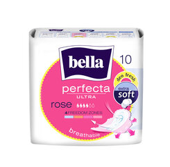 Hygieniasiteet BELLA PERFECTA Ultra Rose New, 10 kpl hinta ja tiedot | Tamponit ja terveyssiteet | hobbyhall.fi
