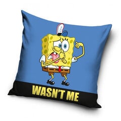 Tyynynpäällinen Sponge Bob, 40 x 40 cm hinta ja tiedot | Pussilakanat ja tyynyliinat | hobbyhall.fi