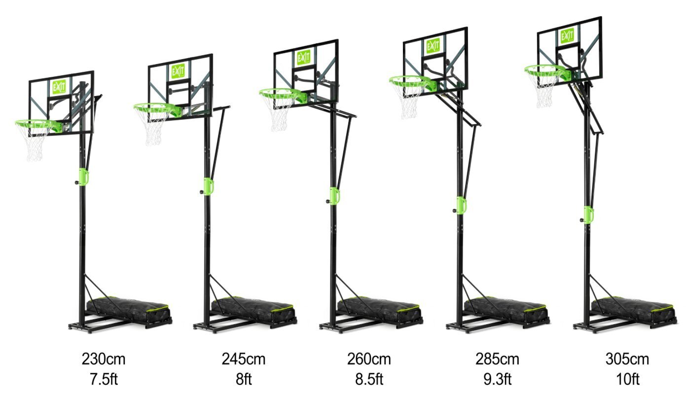 Koripalloteline EXIT Polestar Portable Basket hinta ja tiedot | Koripallotelineet | hobbyhall.fi