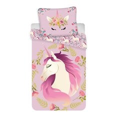 Vuodevaatteet setti Unicorn, 140*220, 2 osaa hinta ja tiedot | Pussilakanat ja tyynyliinat | hobbyhall.fi