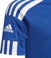 Jalkapallopaita Adidas Squadra 21 JSY Y GK9151, sininen hinta ja tiedot | Jalkapallovaatteet ja -varusteet | hobbyhall.fi