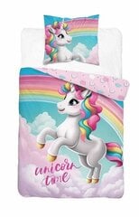 Vuodevaatteet setti Unicorn, 140*220, 2 osaa hinta ja tiedot | Pussilakanat ja tyynyliinat | hobbyhall.fi