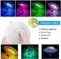 Upotettava LED-timanttivalo, Disco-kylpyvalo, IP68, vedenalainen valo, 7 tilaa, Kylpyhuone hinta ja tiedot | Lattiavalaisimet | hobbyhall.fi