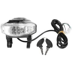 60V Angel Eyes LCD-valon nopeusnäyttö akkutorvi Spotlight ajovalojen kytkimen avain Citycoco sähköskootterille hinta ja tiedot | Pöytävalaisimet | hobbyhall.fi