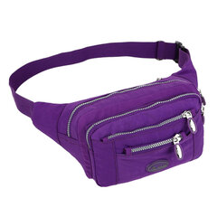 Laukut, reput, kotelot, naisten nylon 5 vetoketjullinen Fanny Pack hinta ja tiedot | Tietokonelaukut | hobbyhall.fi