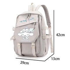 Anime Sanrio Pehmolelu Cinnamoroll Reppu Lapset Tyttö Poika Musta Sininen Koululaukku Kawaii Opiskelija Koululaukku Tietokone Suuri Lahja hinta ja tiedot | Tietokonelaukut | hobbyhall.fi