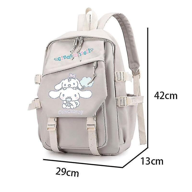 Anime Sanrio Pehmolelu Cinnamoroll Reppu Lapset Tyttö Poika Musta Sininen Koululaukku Kawaii Opiskelija Koululaukku Tietokone Suuri Lahja hinta ja tiedot | Tietokonelaukut | hobbyhall.fi